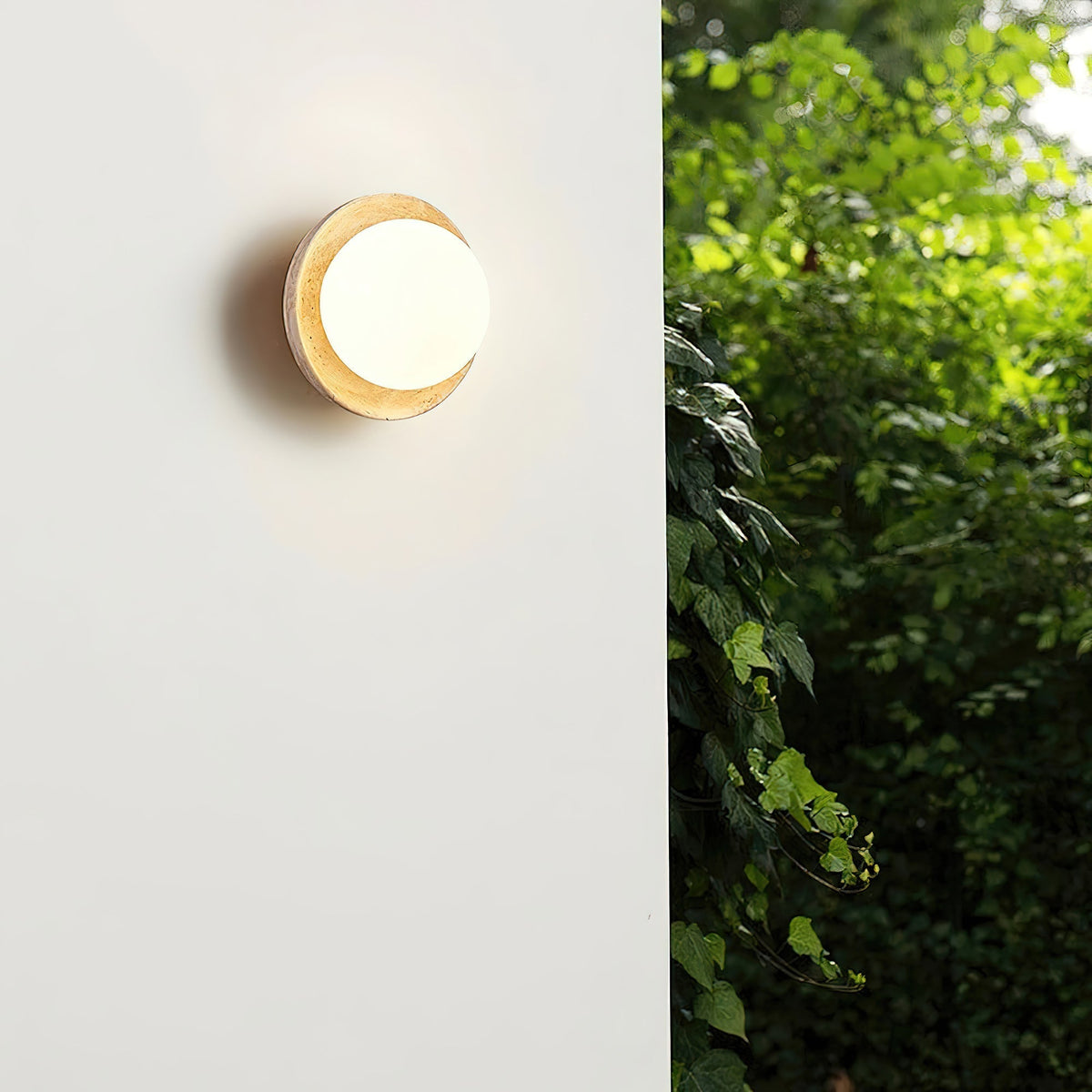 Velenenne vägglampa i glas