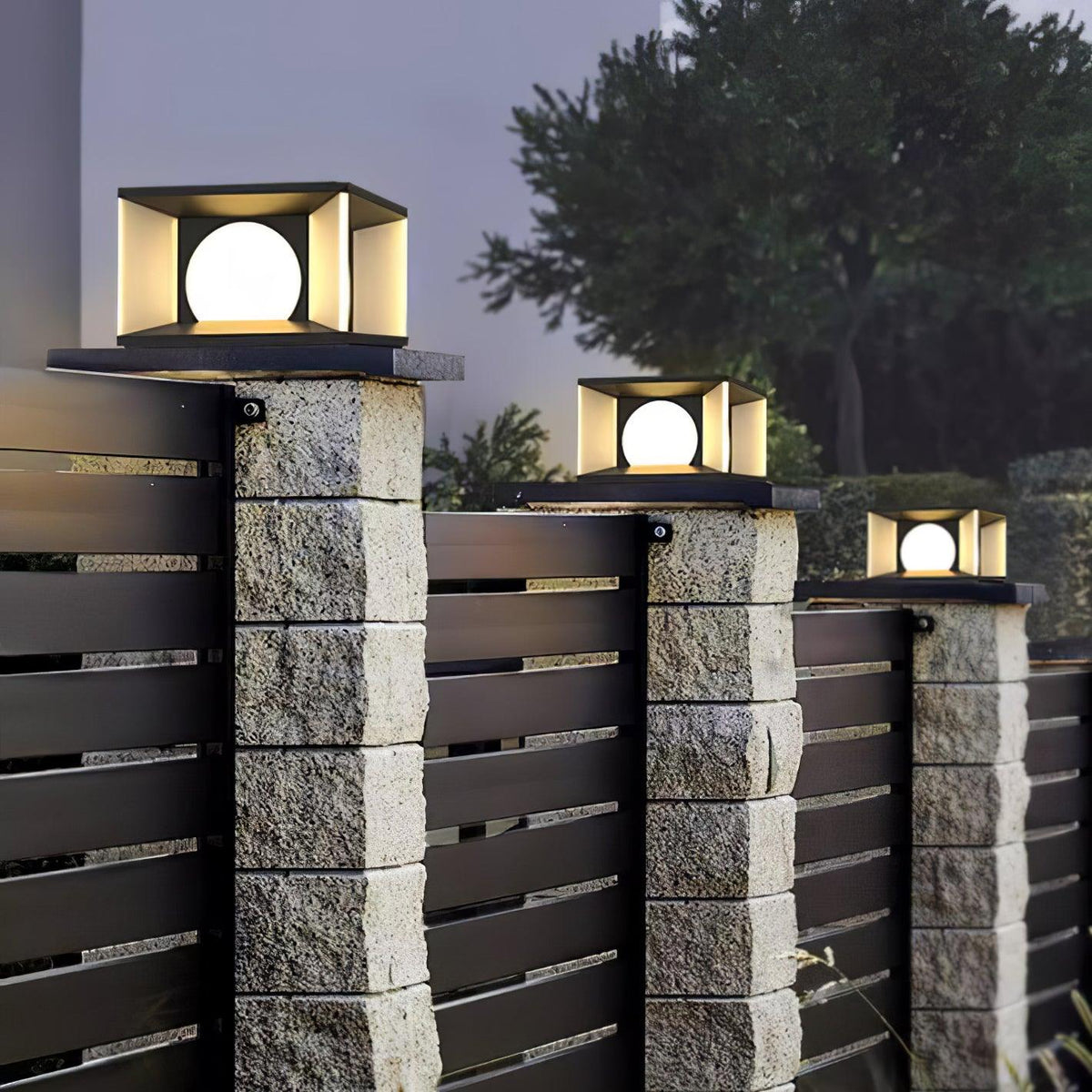 Joshun moderne udendørslampe