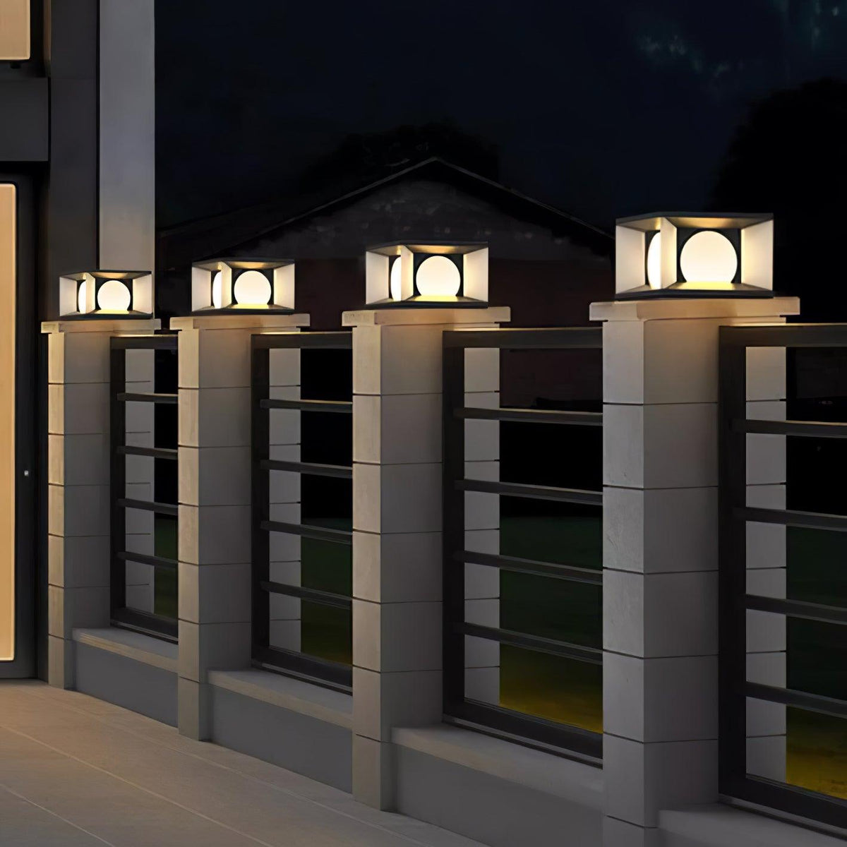 Joshun moderne udendørslampe