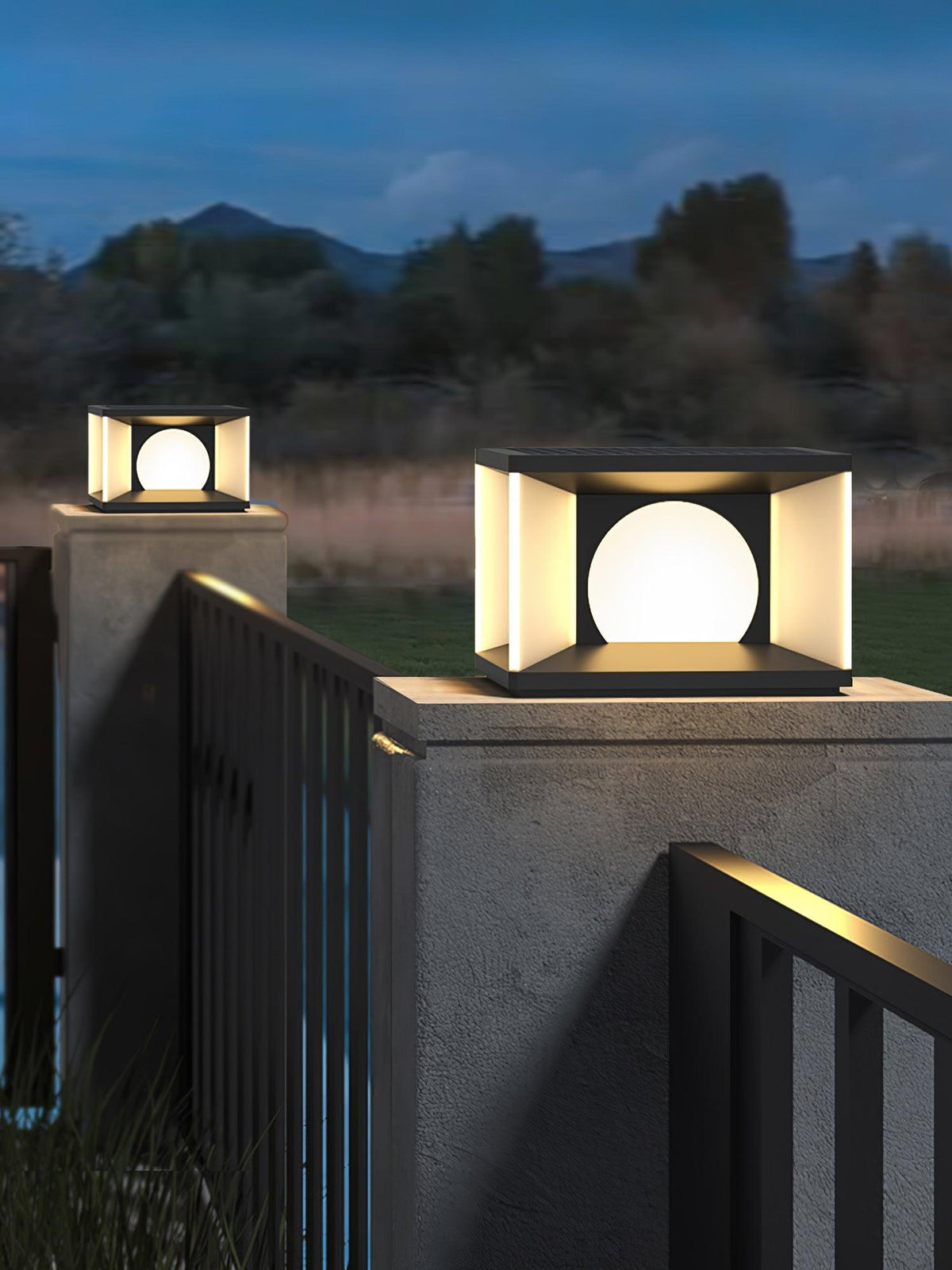 Joshun moderne udendørslampe