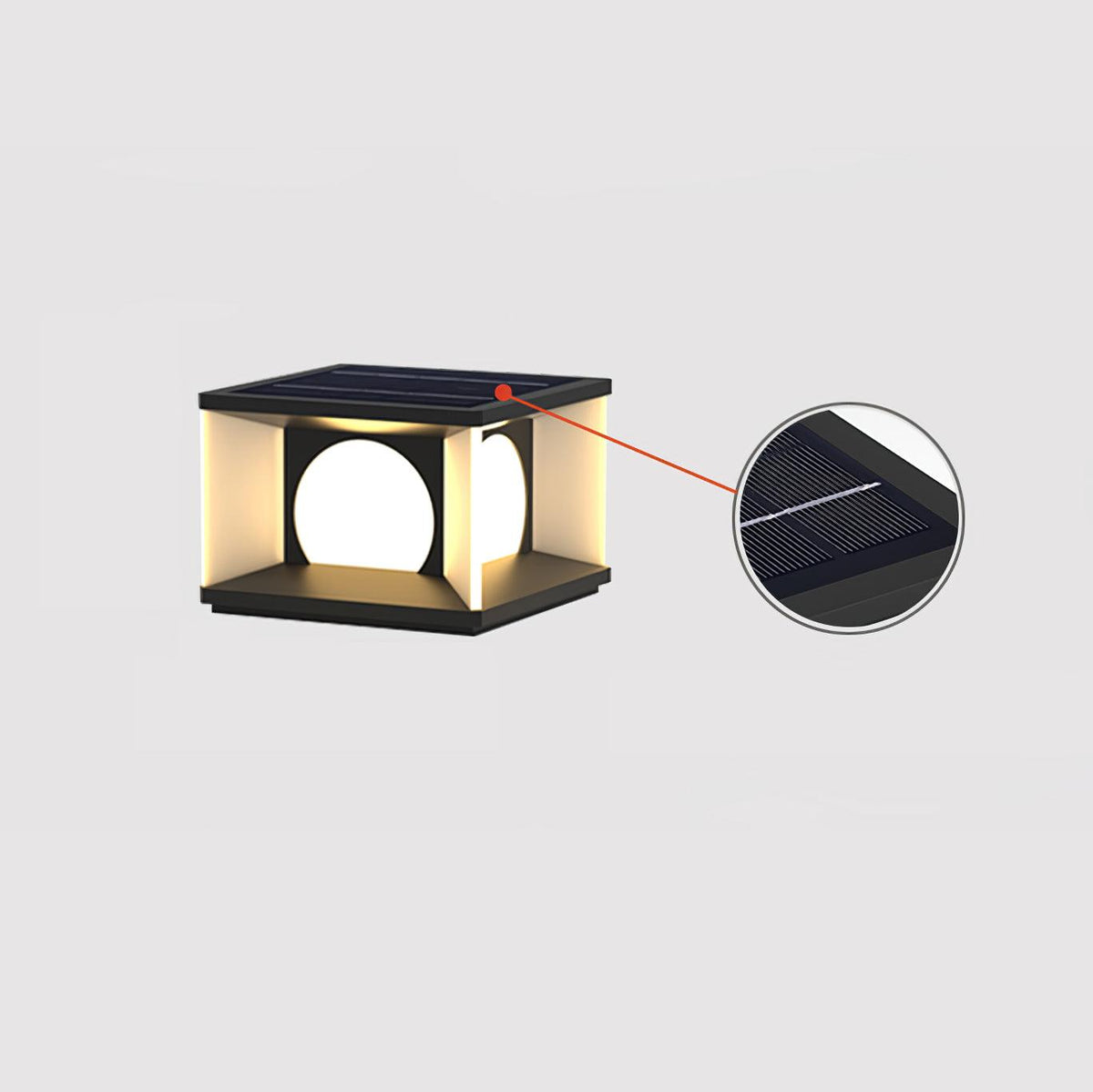 Joshun moderne udendørslampe