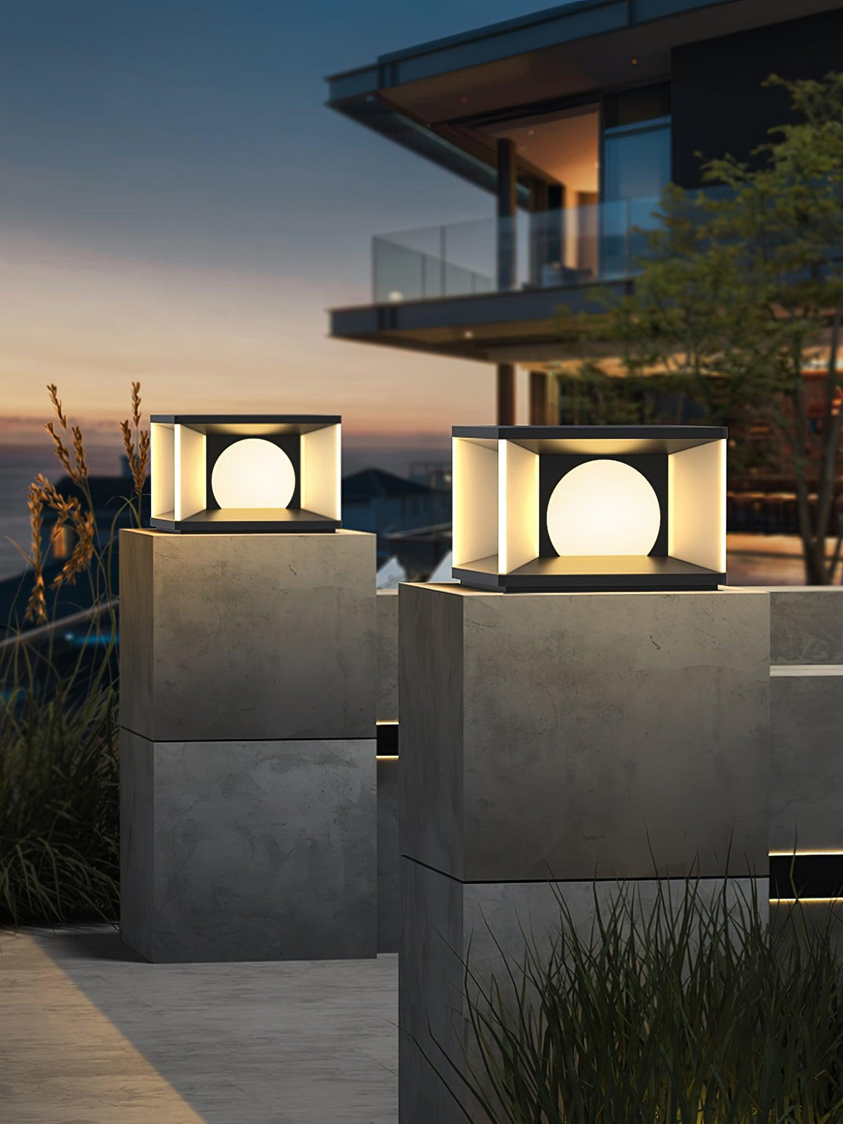 Joshun moderne udendørslampe