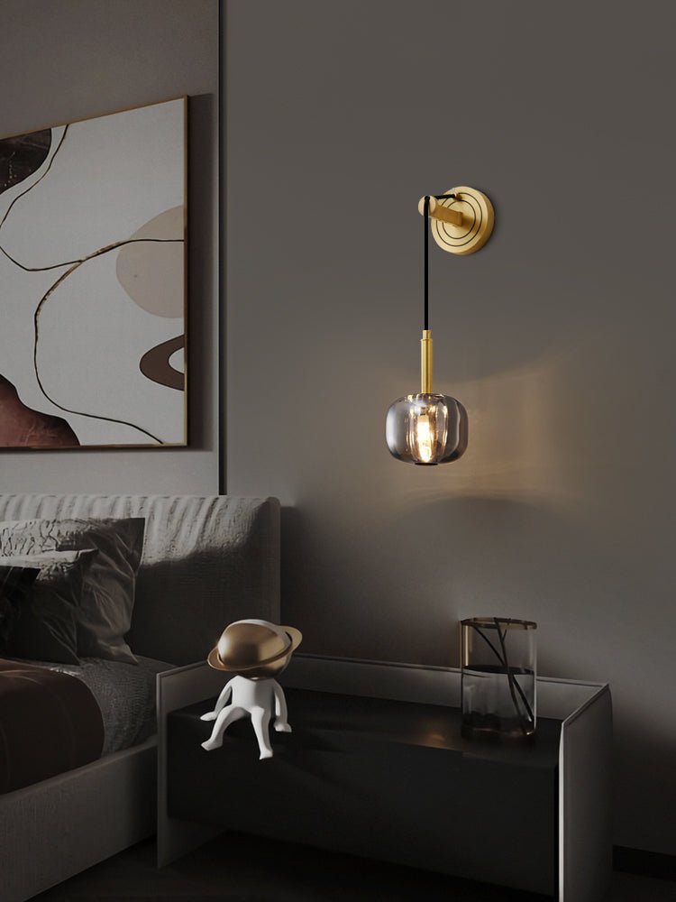 Zodorila modern minimalistisk serie kristallvägglampa