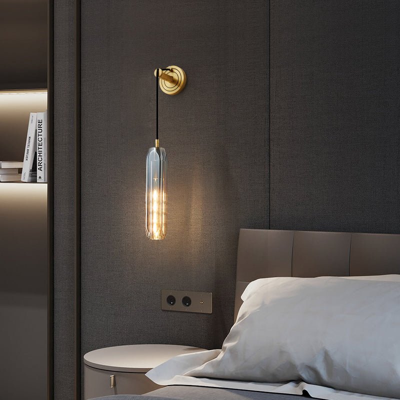 Zodorila modern minimalistisk serie kristallvägglampa