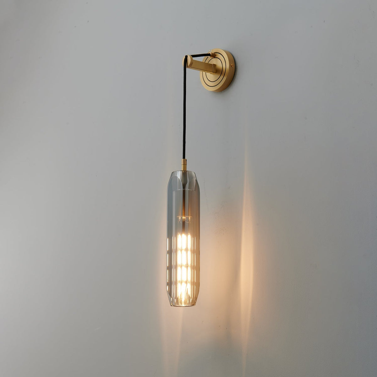 Zodorila modern minimalistisk serie kristallvägglampa