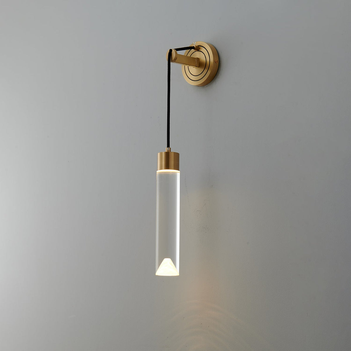 Zodorila modern minimalistisk serie kristallvägglampa