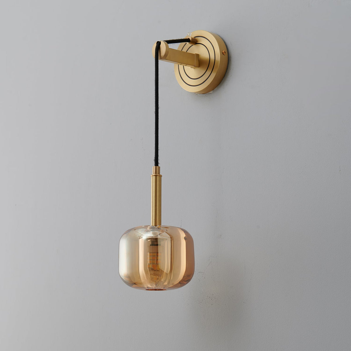 Zodorila modern minimalistisk serie kristallvägglampa