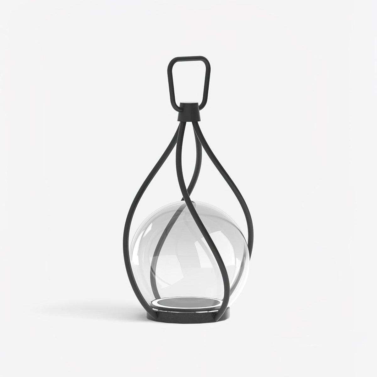 Emma minimalistisk bordslampa i glas