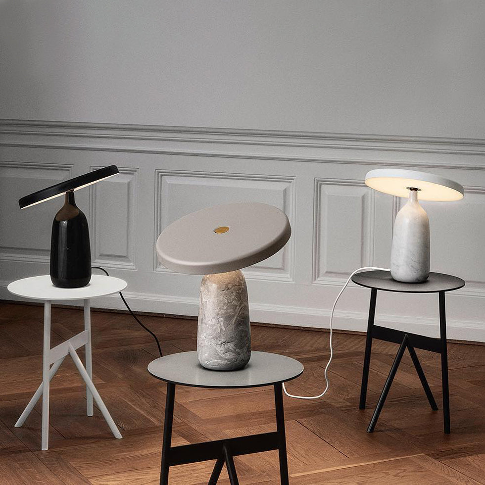 Astrian minimalistisk marmorbordlampe
