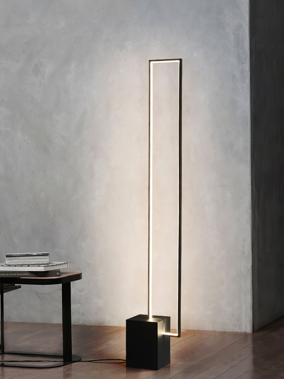 Keloza gulvlampe i aluminium
