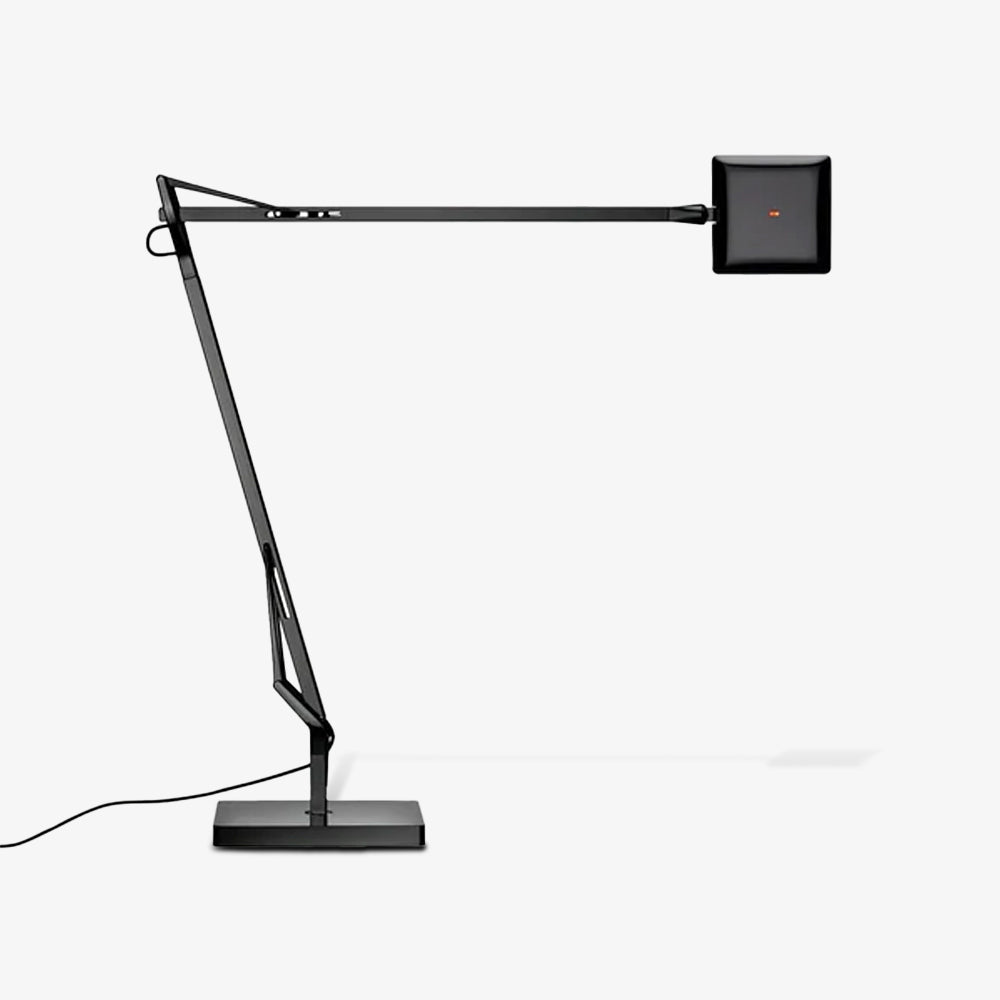 Tevenu industriell bordslampa i aluminium