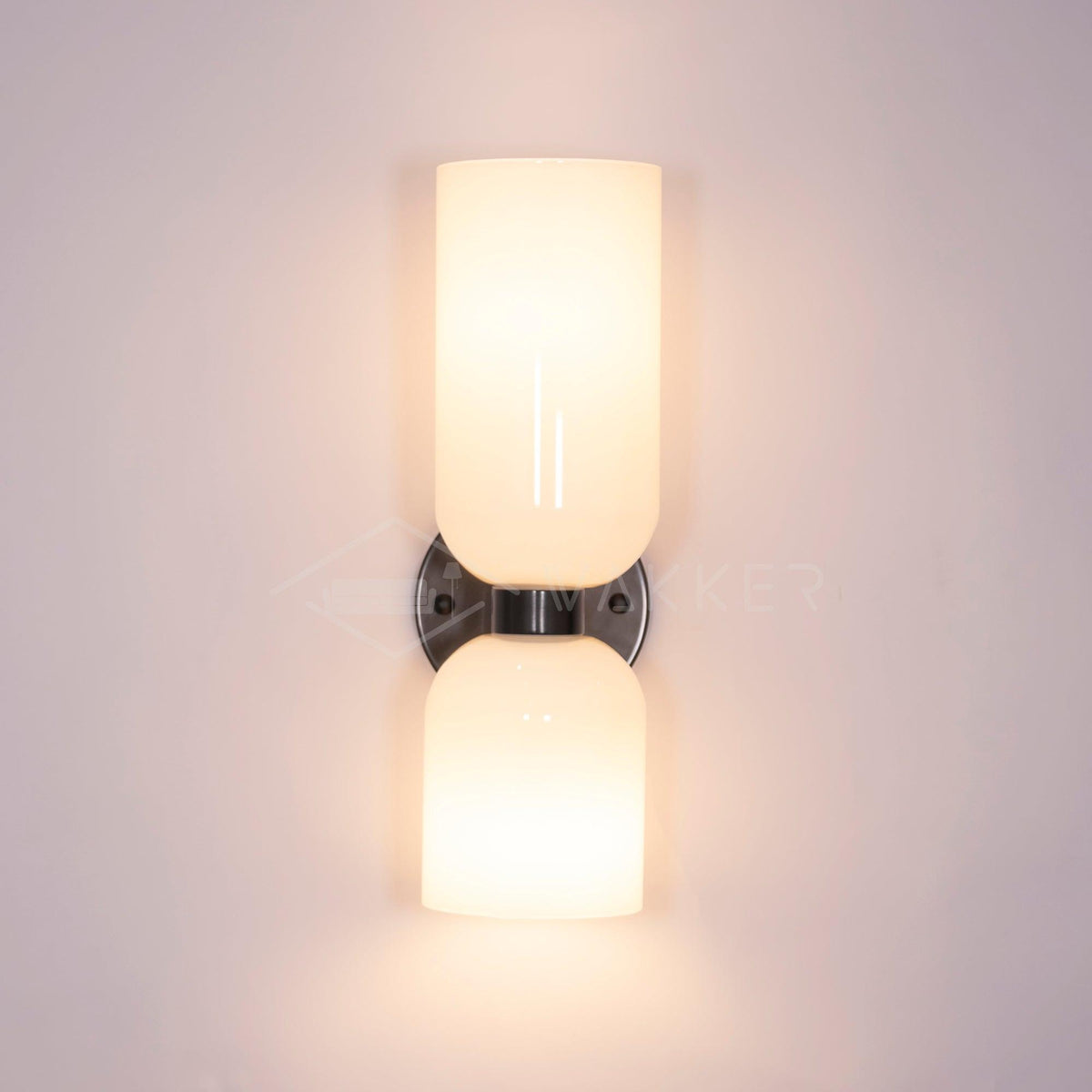 Bryn moderne minimalistisk væglampe i glas