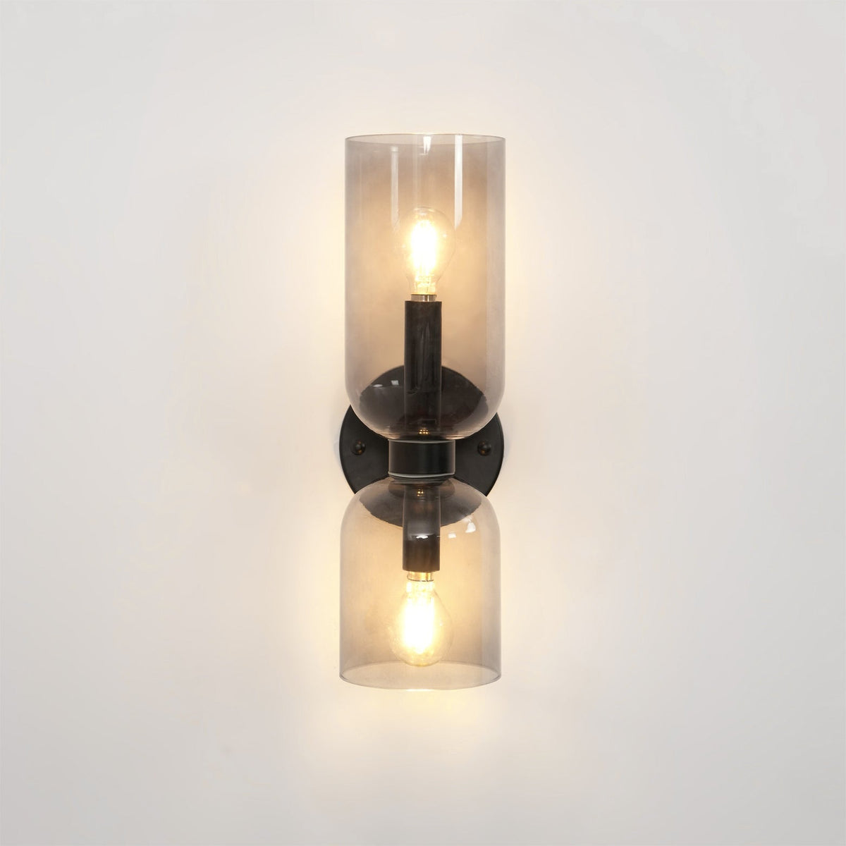 Bryn moderne minimalistisk væglampe i glas