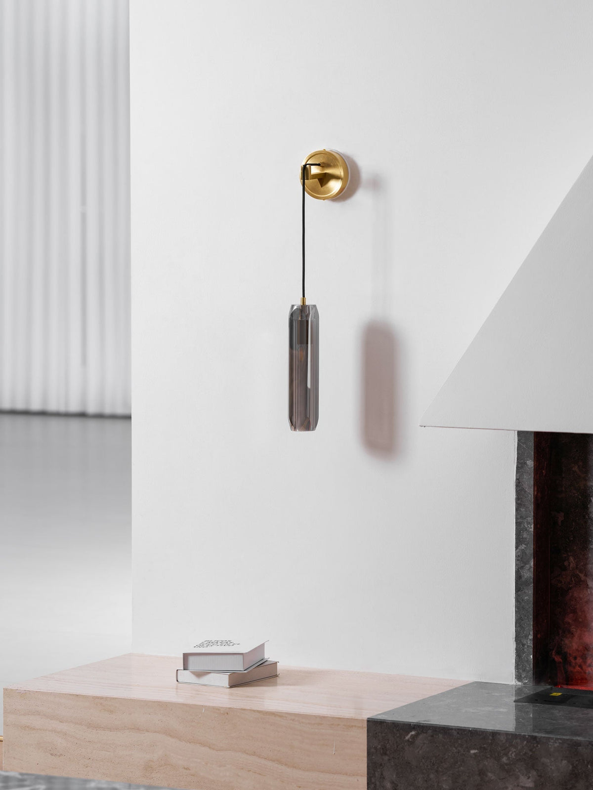 Zodorila modern minimalistisk serie kristallvägglampa