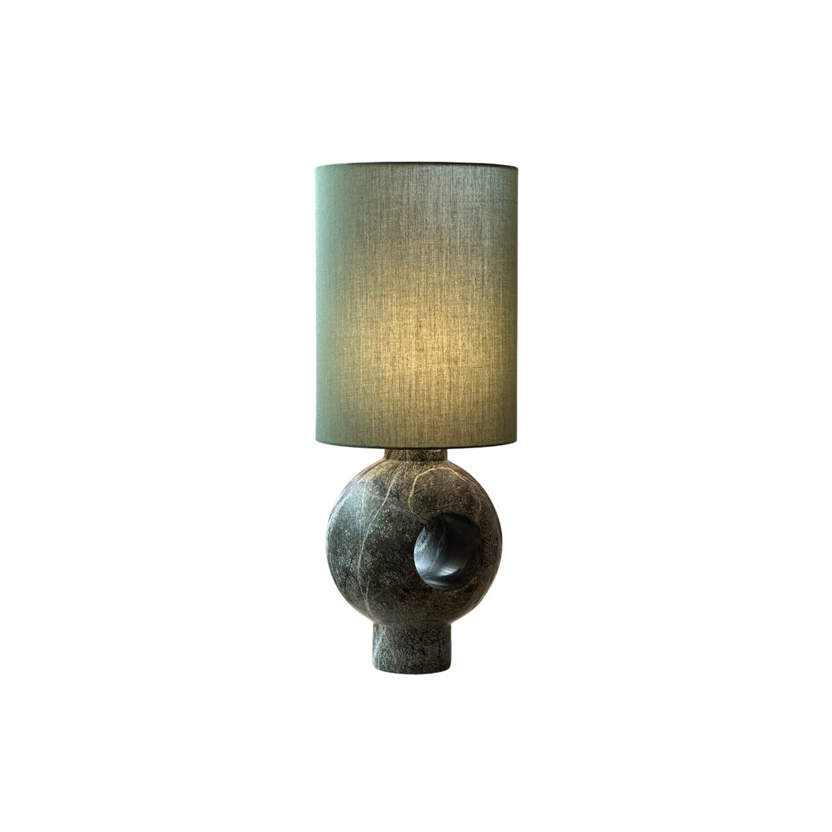 Hollie-bordlampe i marmor