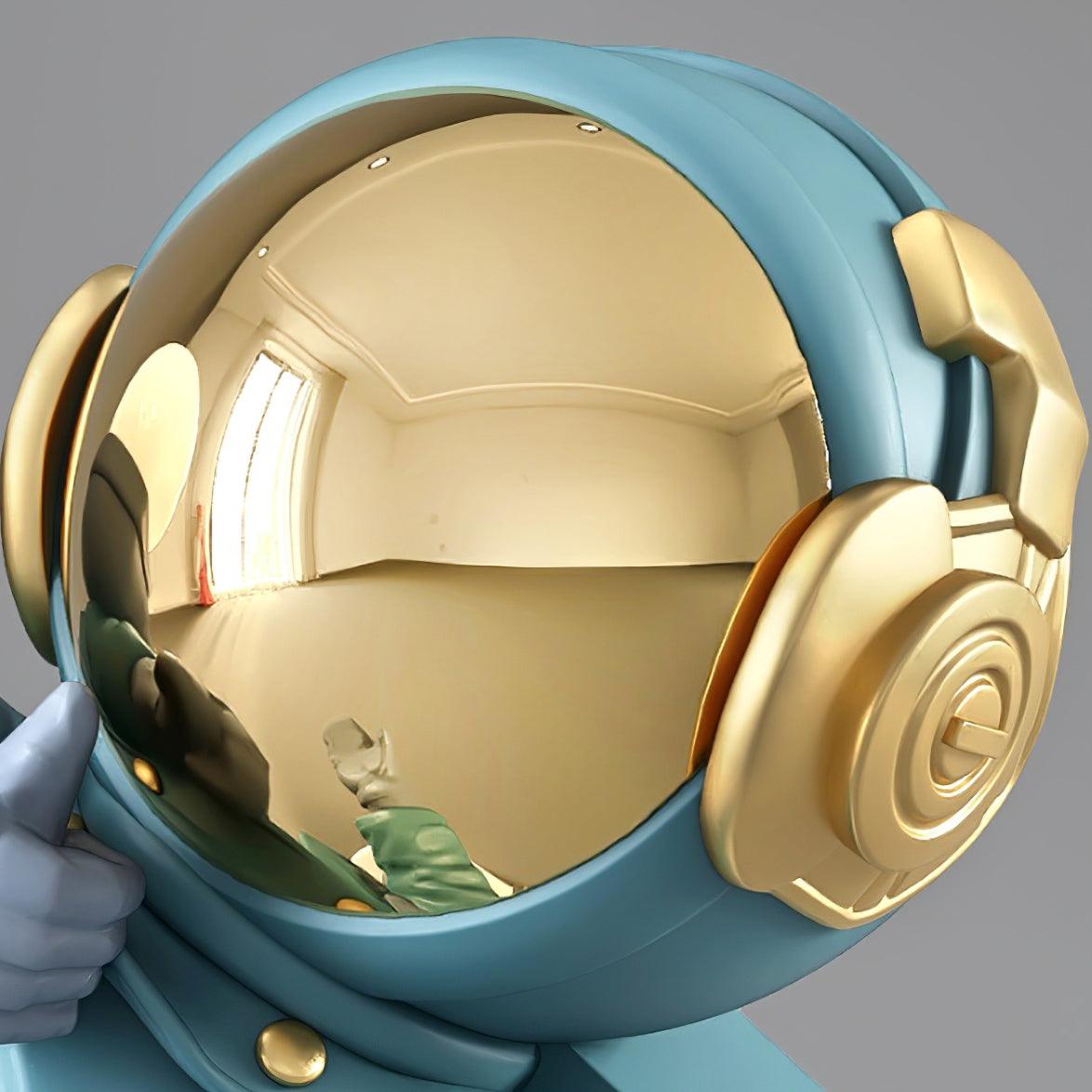 Candeeiro de mesa com figura de astronauta Arloril