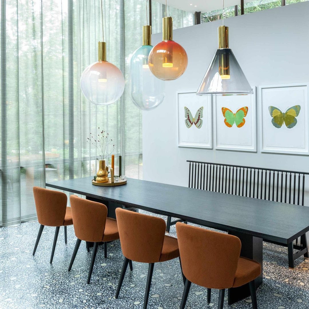 Aeris minimalistisk glaspendel