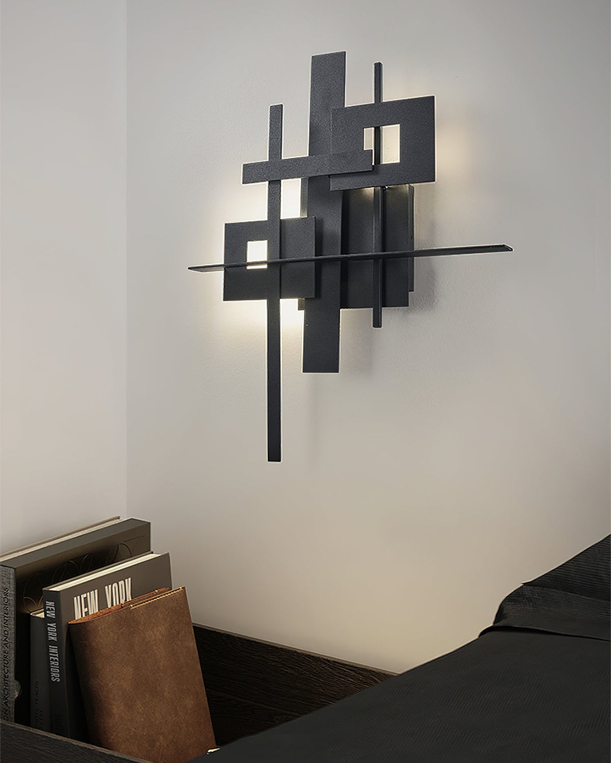 Ishaaris individuell kreativ platt vägglampa