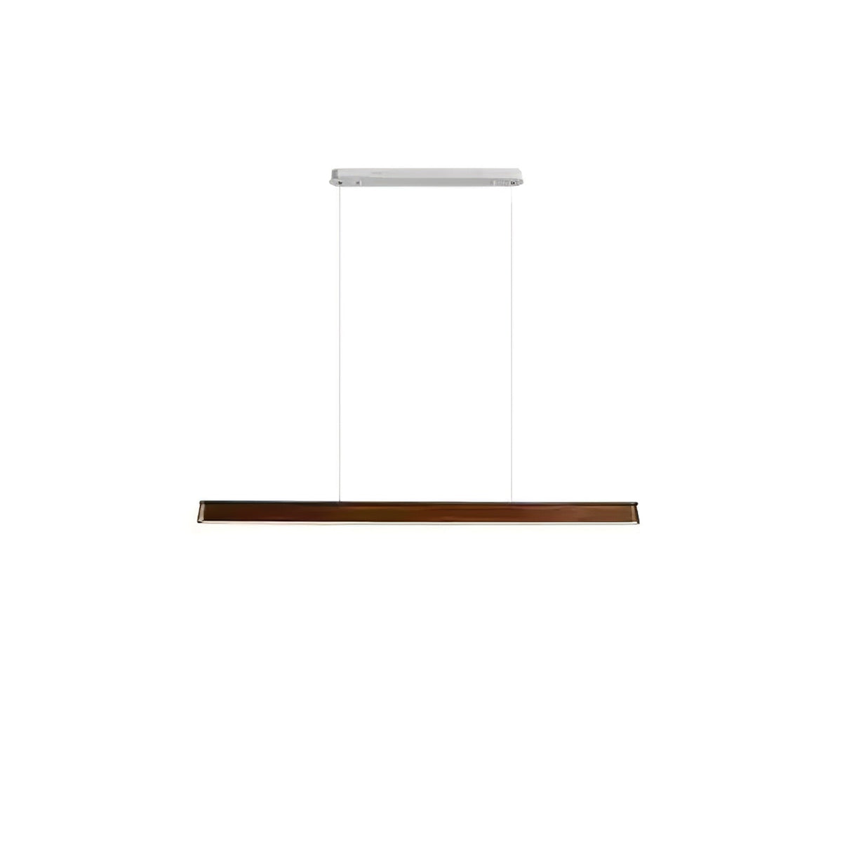 Zura Industrial Wood Linear Pendant Lamp