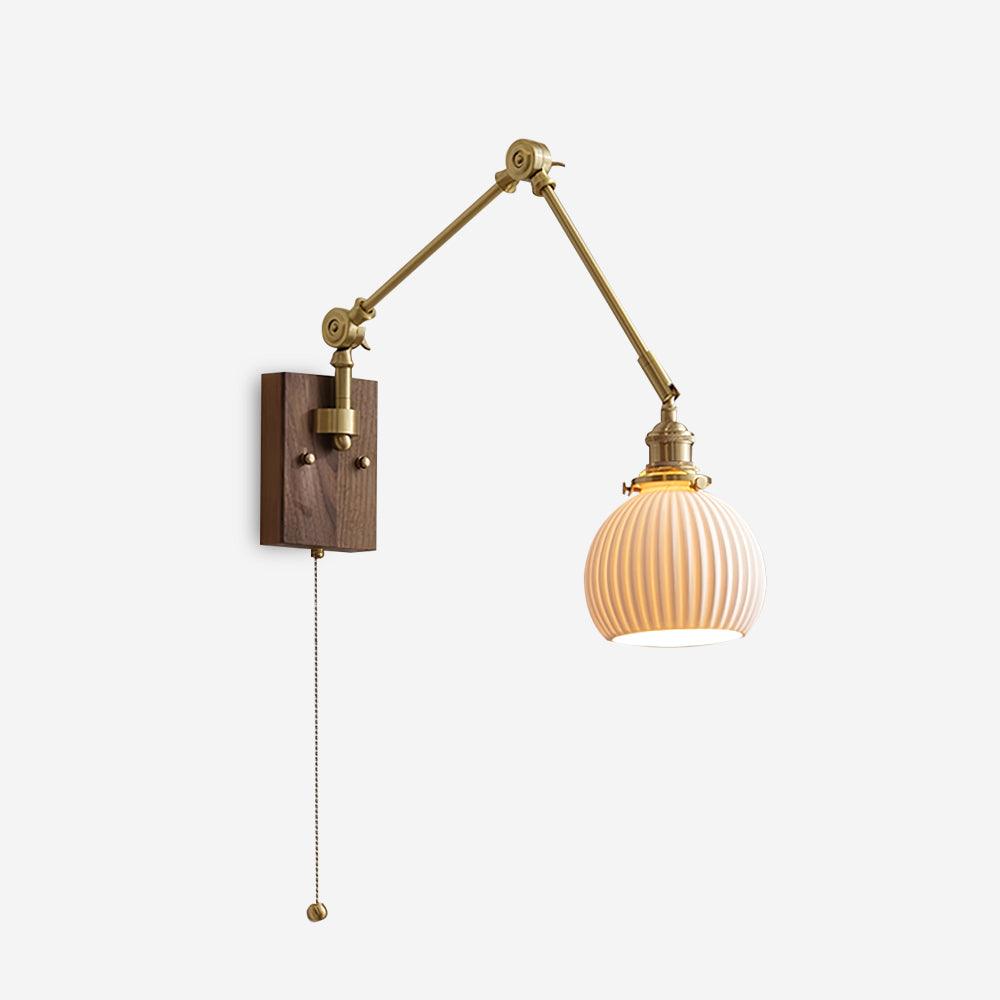 Vetra Vintage Adjustable Swing Arm Wall Lamp