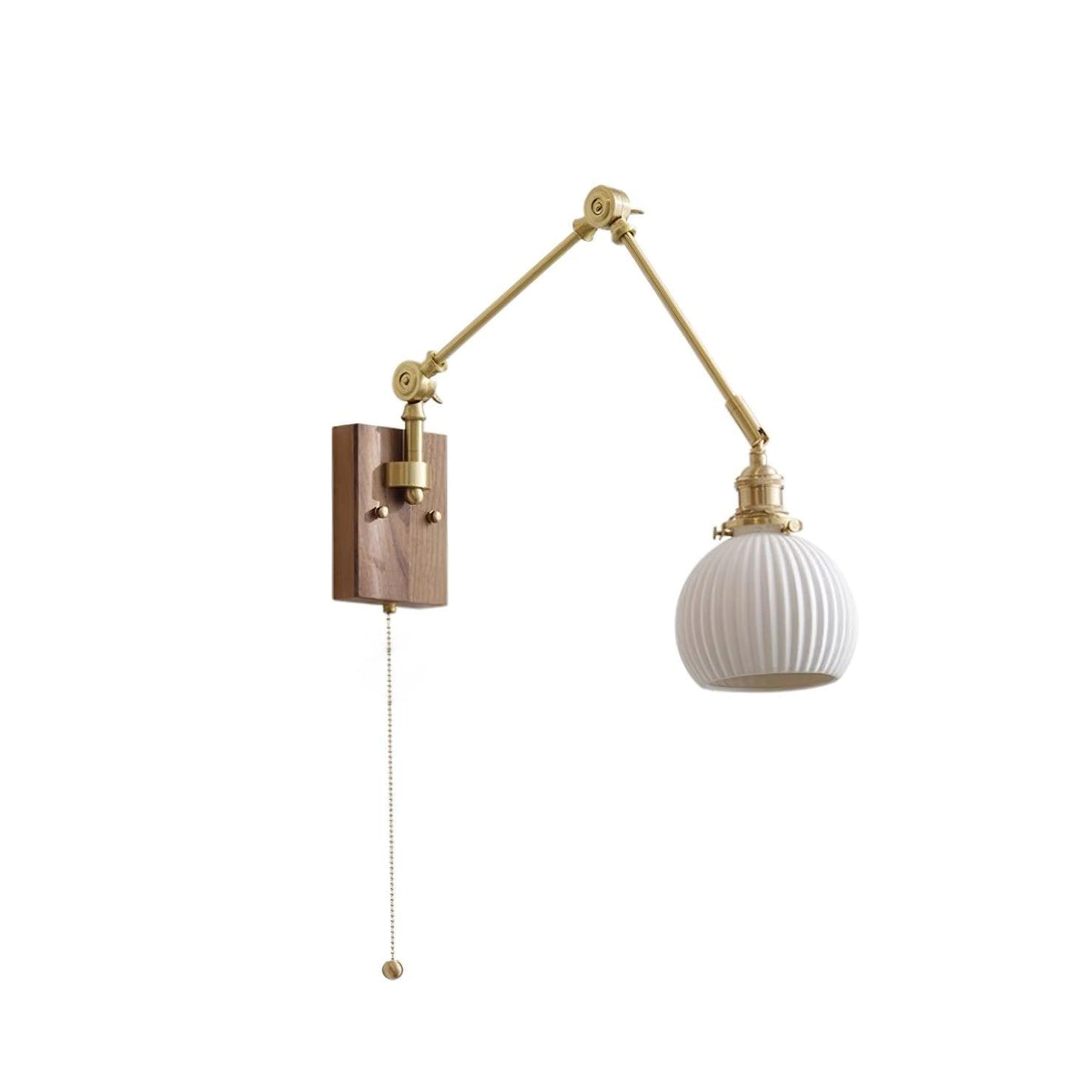 Vetra Vintage Adjustable Swing Arm Wall Lamp