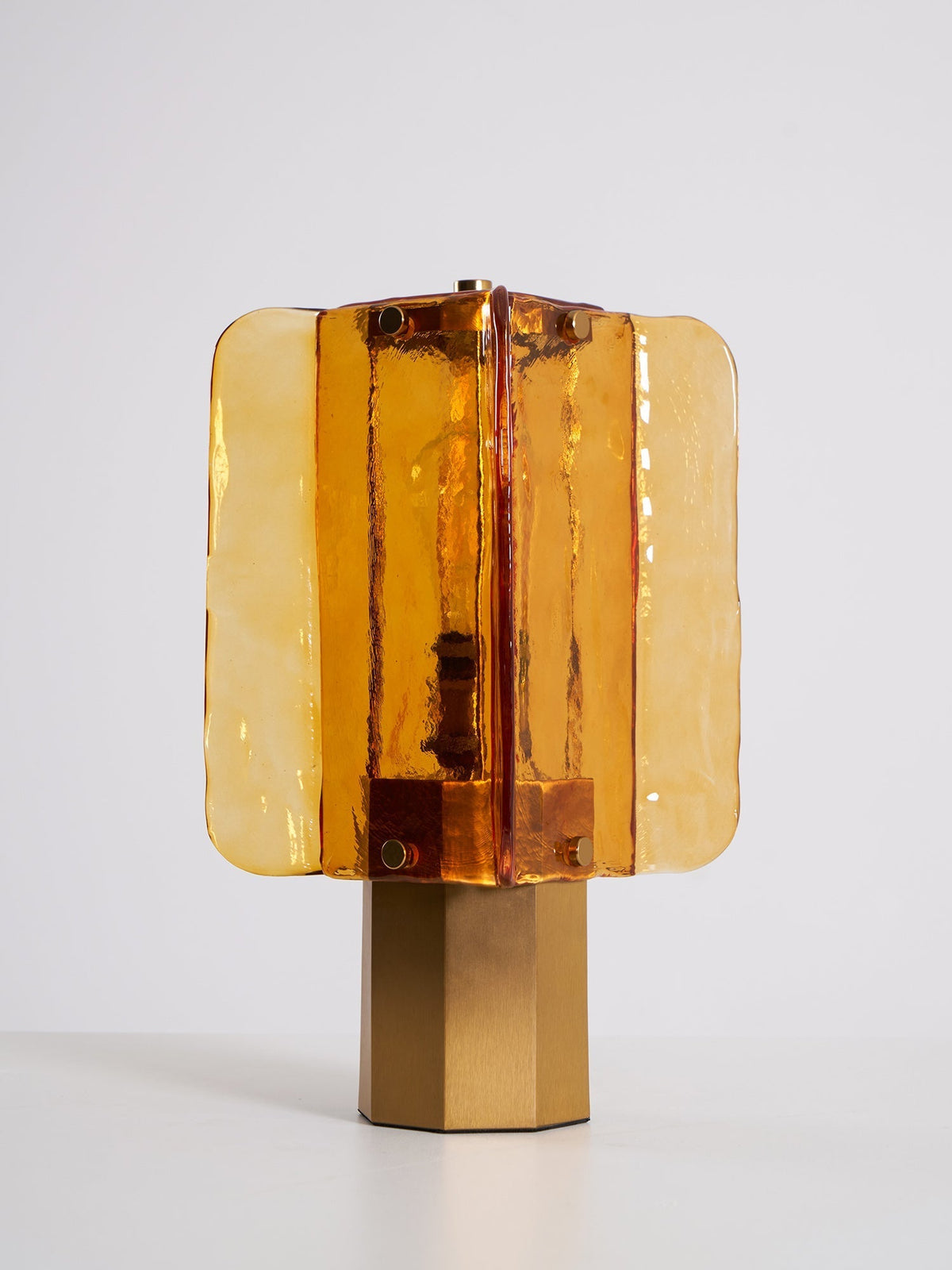 Candeeiro de mesa de vidro Yentix
