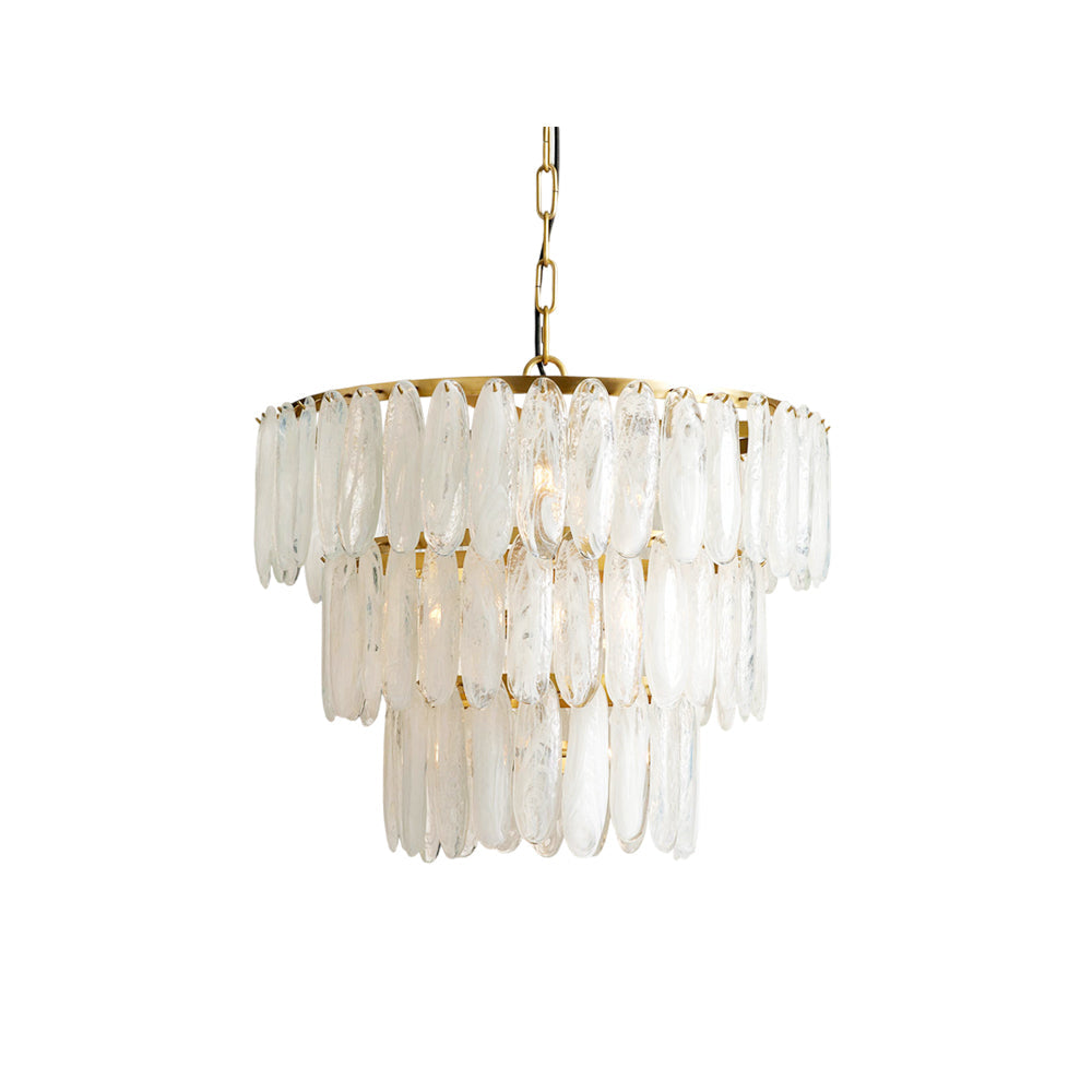 Lustre de vidro fosco Celuira