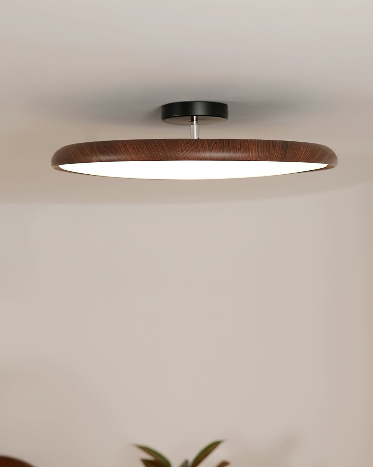 Aira Oval Semi-Flush Ceiling Light