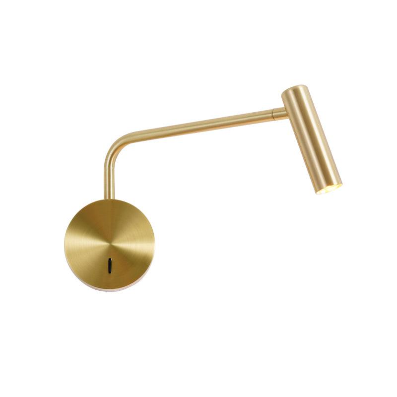 Kiroxen minimalistisk skivformad LED-vägglampa