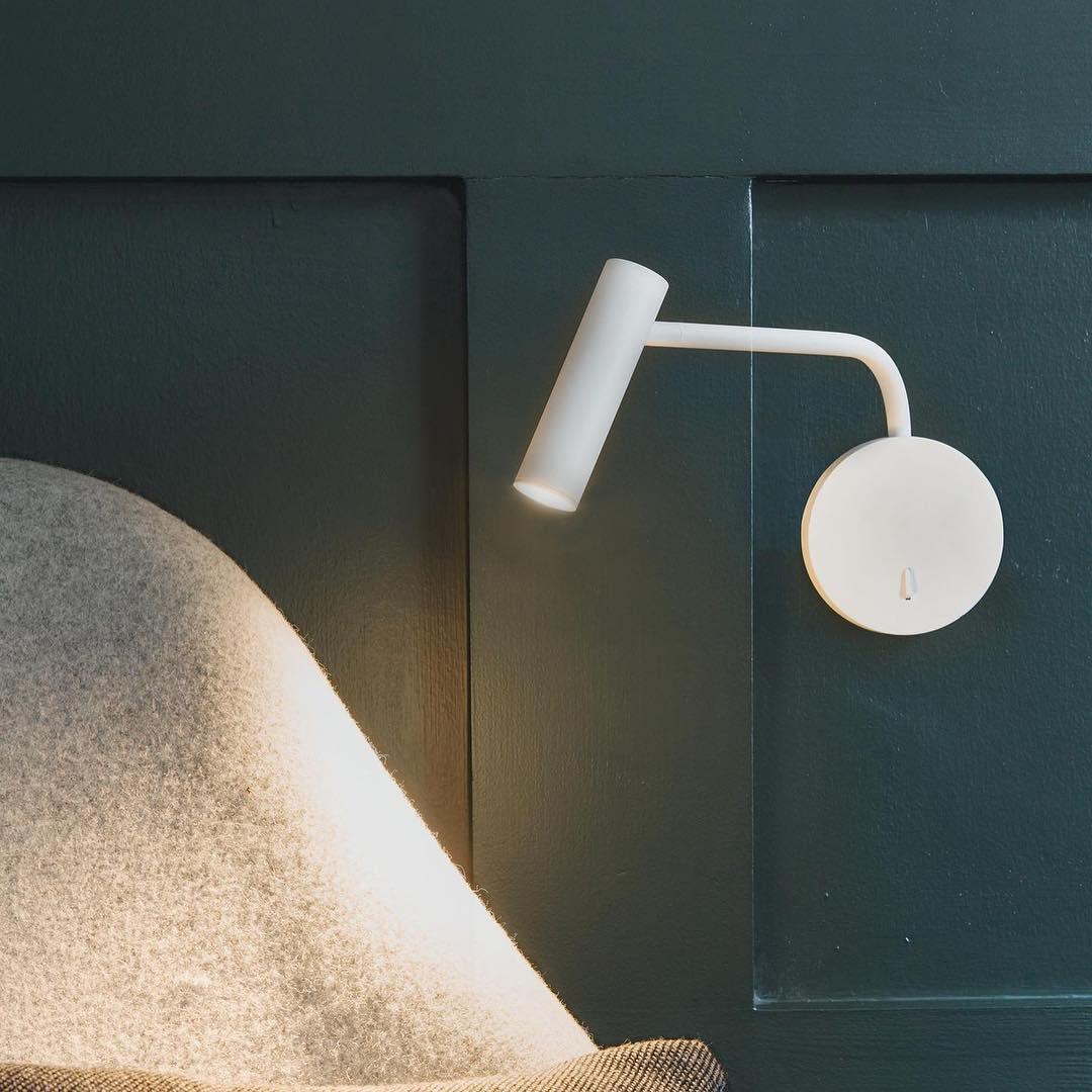 Kiroxen minimalistinen kiekkomallinen LED-seinävalaisin