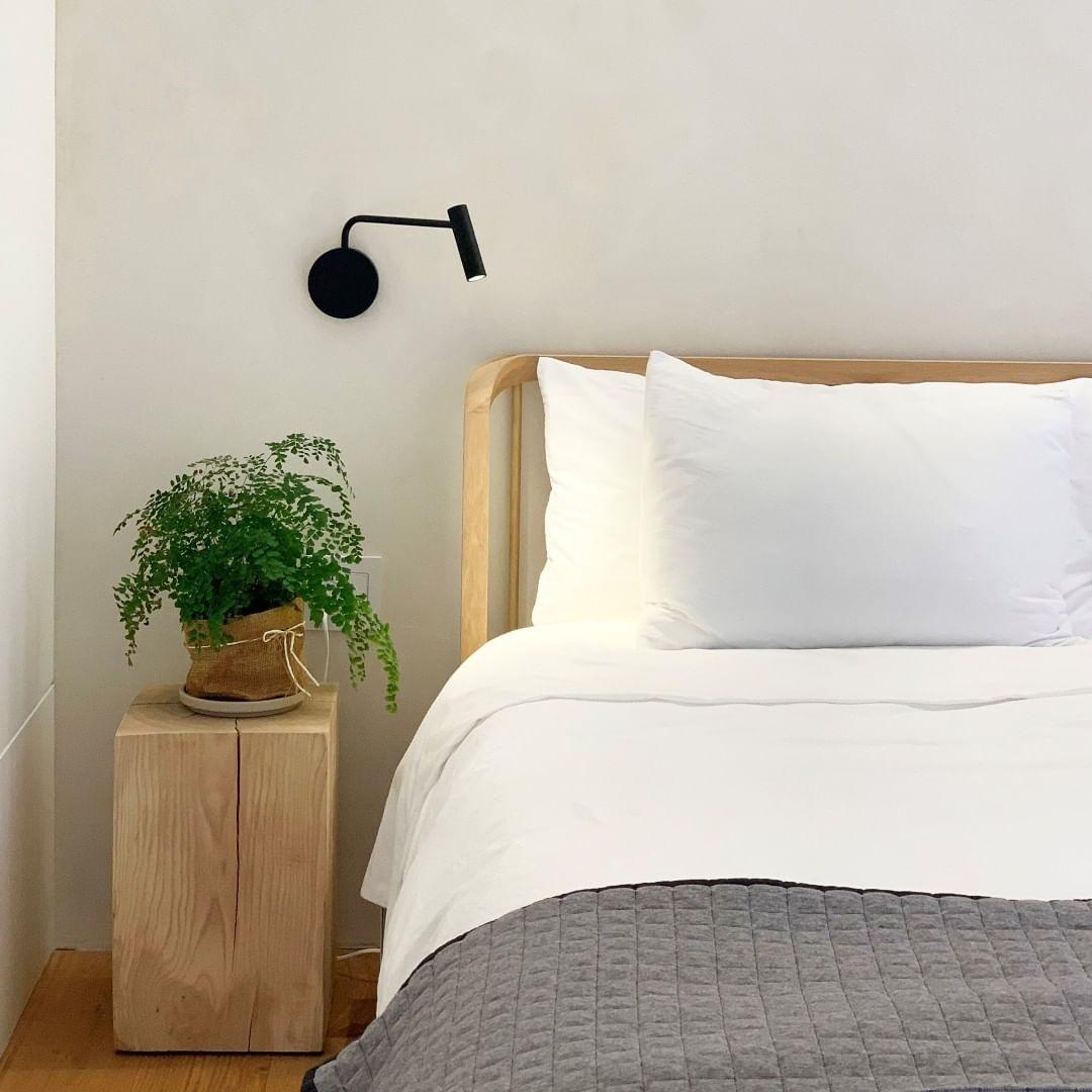 Kiroxen minimalistisk skivformad LED-vägglampa