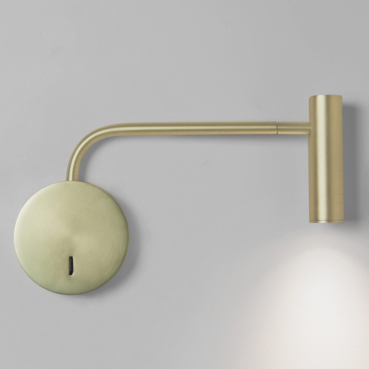 Kiroxen minimalistisk skivformad LED-vägglampa