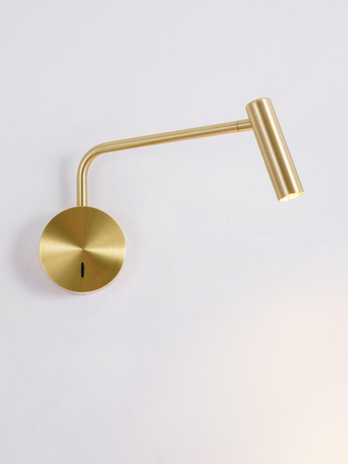 Candeeiro de parede LED minimalista em forma de disco Kiroxen