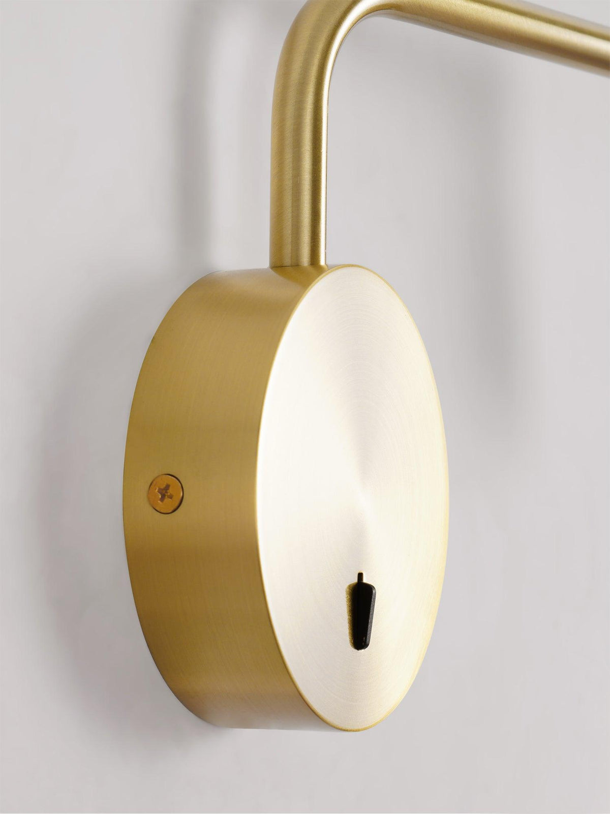 Kiroxen minimalistisk skivformad LED-vägglampa