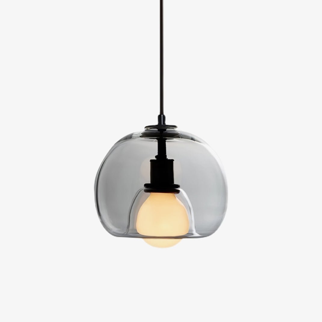 Eamver moderne pendellampe i glas