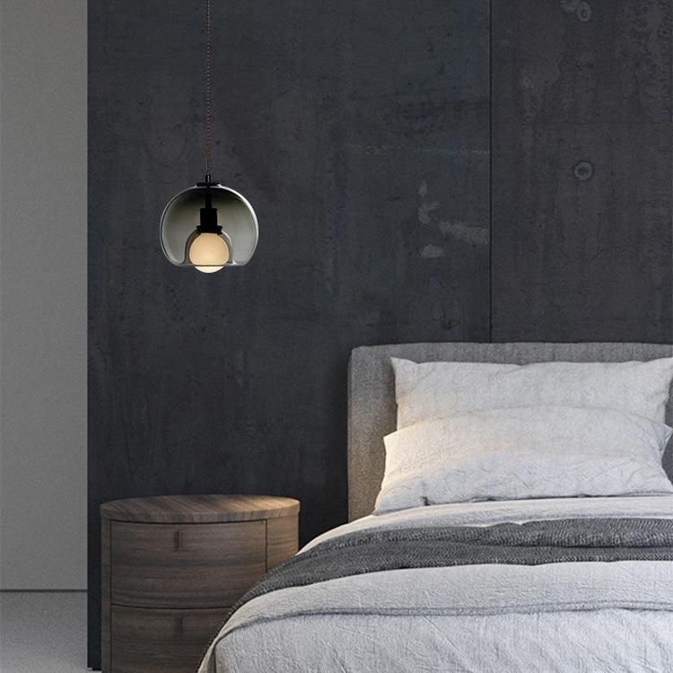 Eamver moderne pendellampe i glas