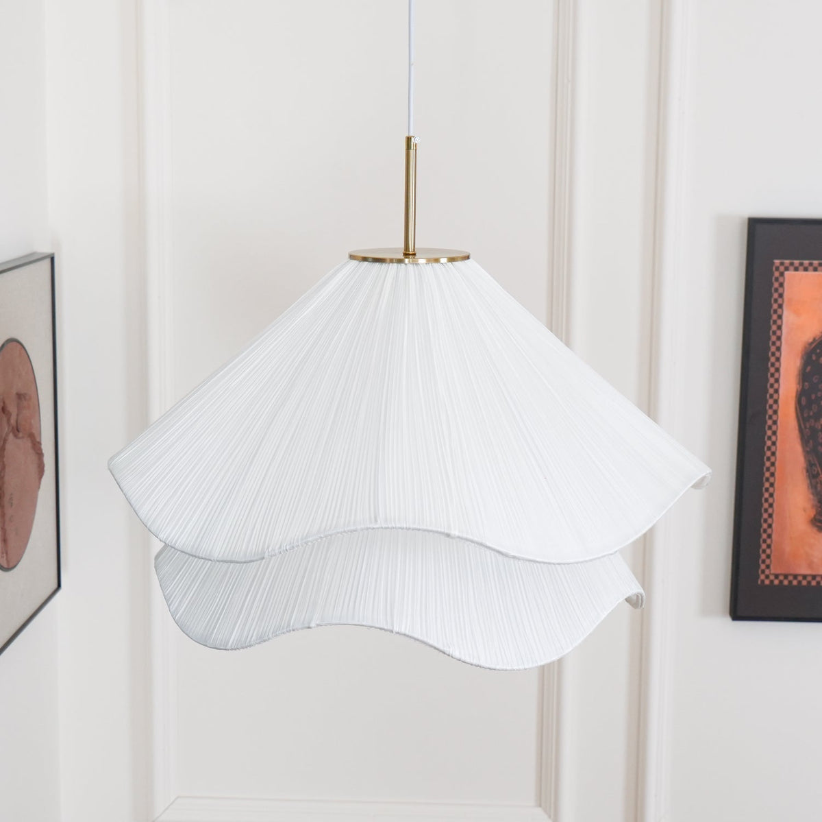 Revn Modern Art Deco Bloom Flower Pendant Light