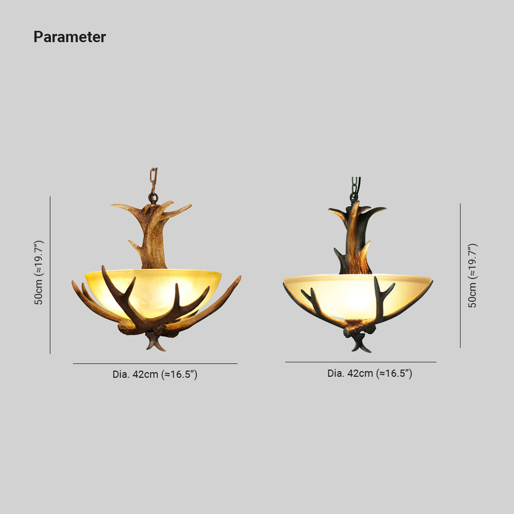 Silva retro LED-hengiljós úr viði og gleri fyrir borðstofu/stofu