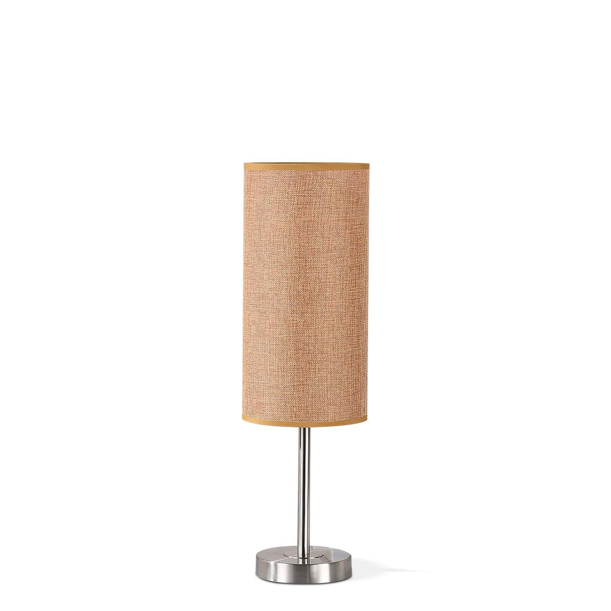 Candeeiro de mesa minimalista em tecido Brirel