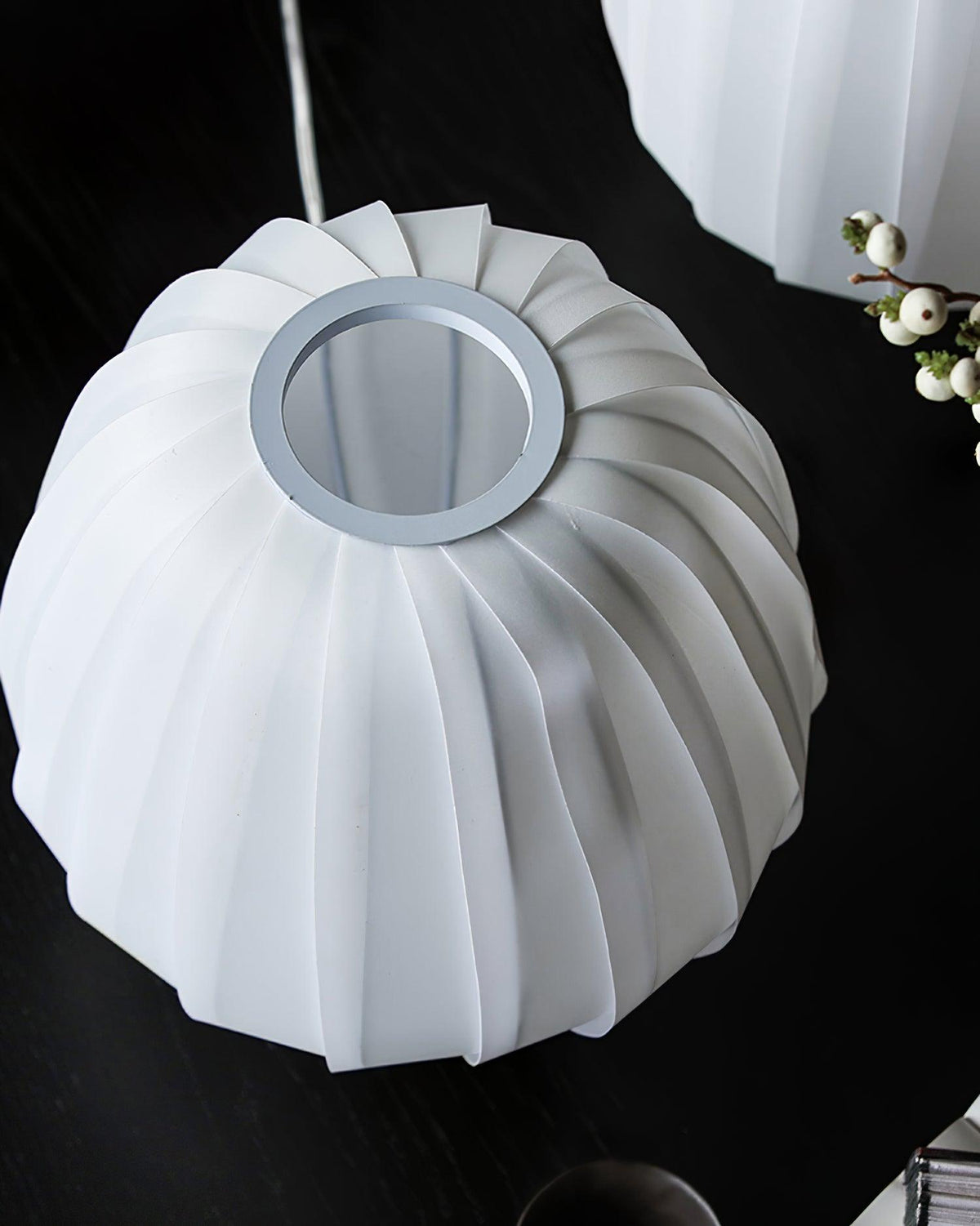 Elenor minimalistisk bordlampe i stof