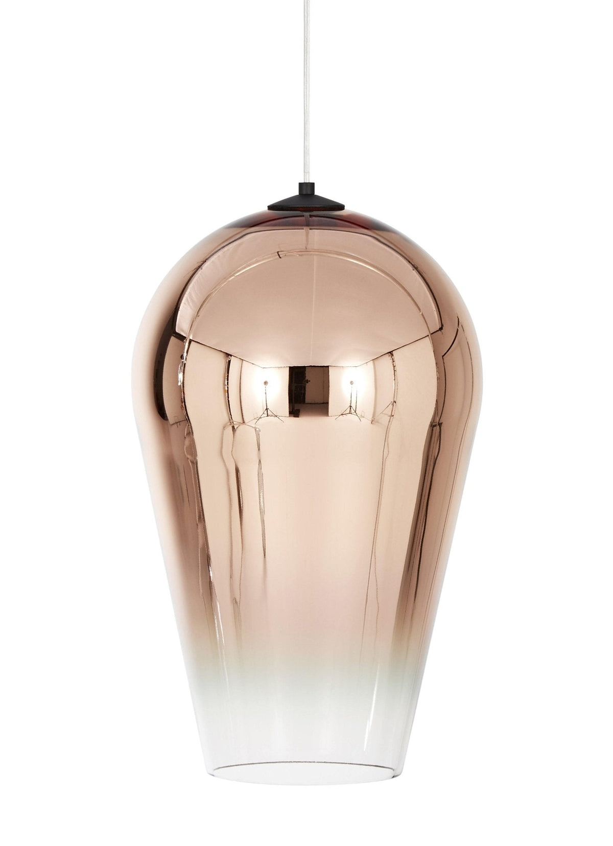 Adler modern pendellampa i glas