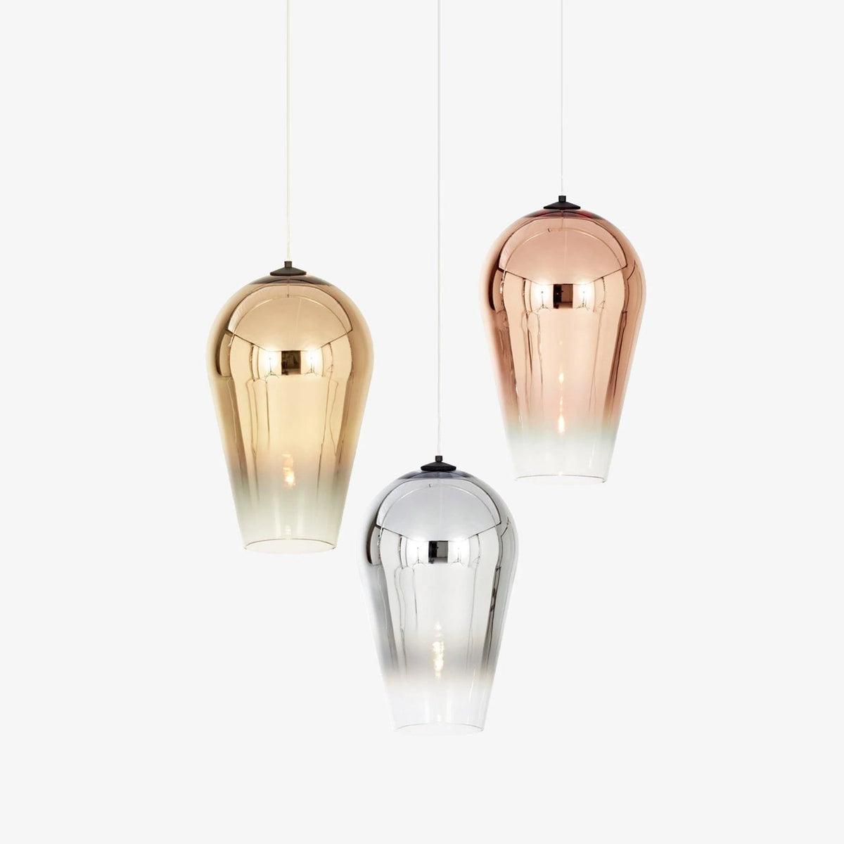 Adler modern pendellampa i glas