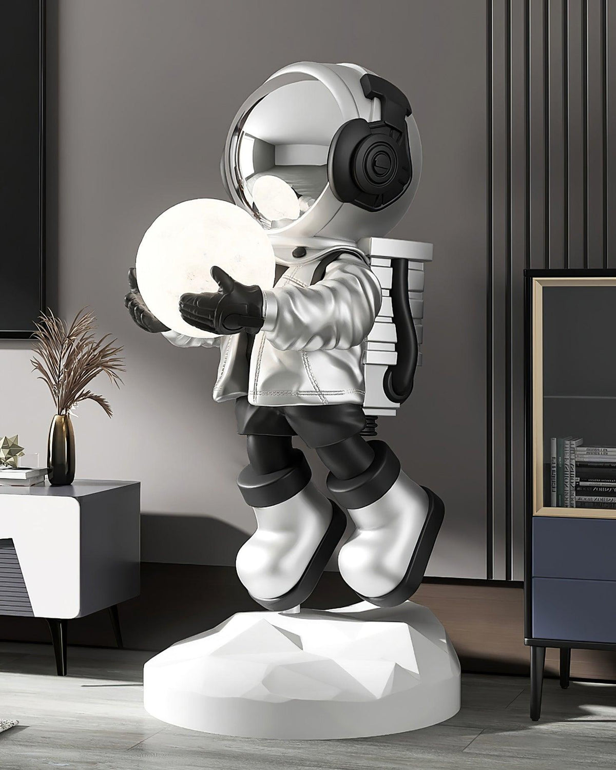 Celeiella moderne gulvlampe i resin