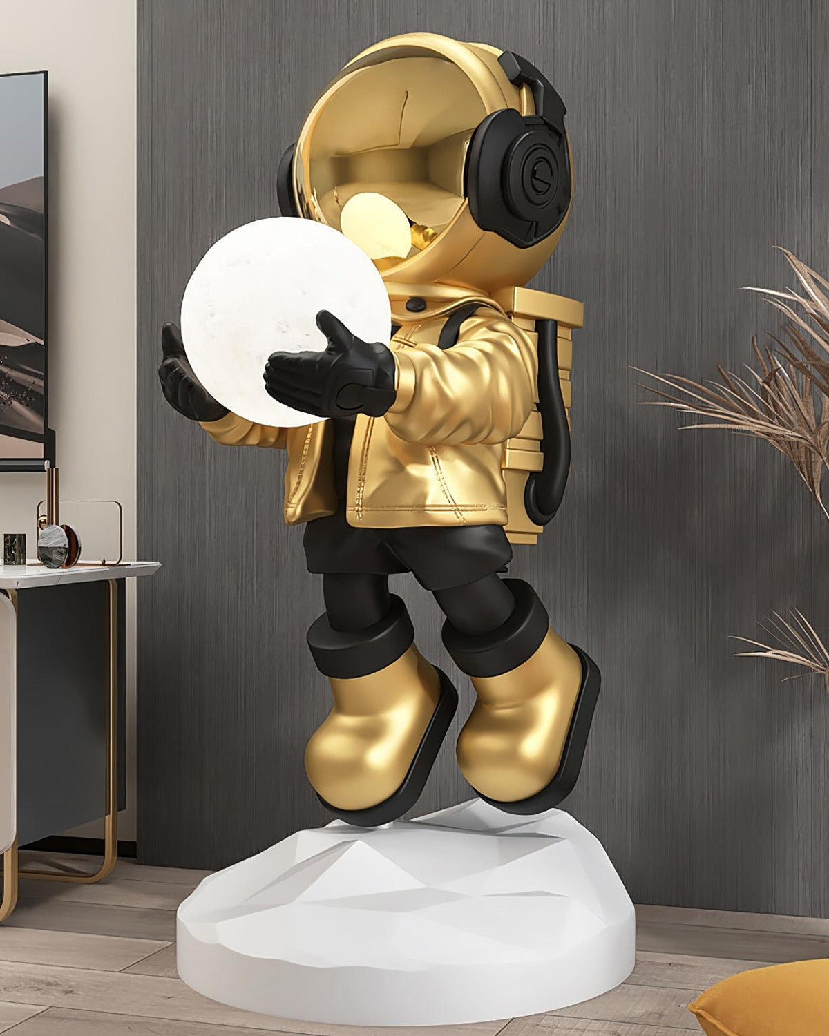 Celeiella moderne gulvlampe i resin