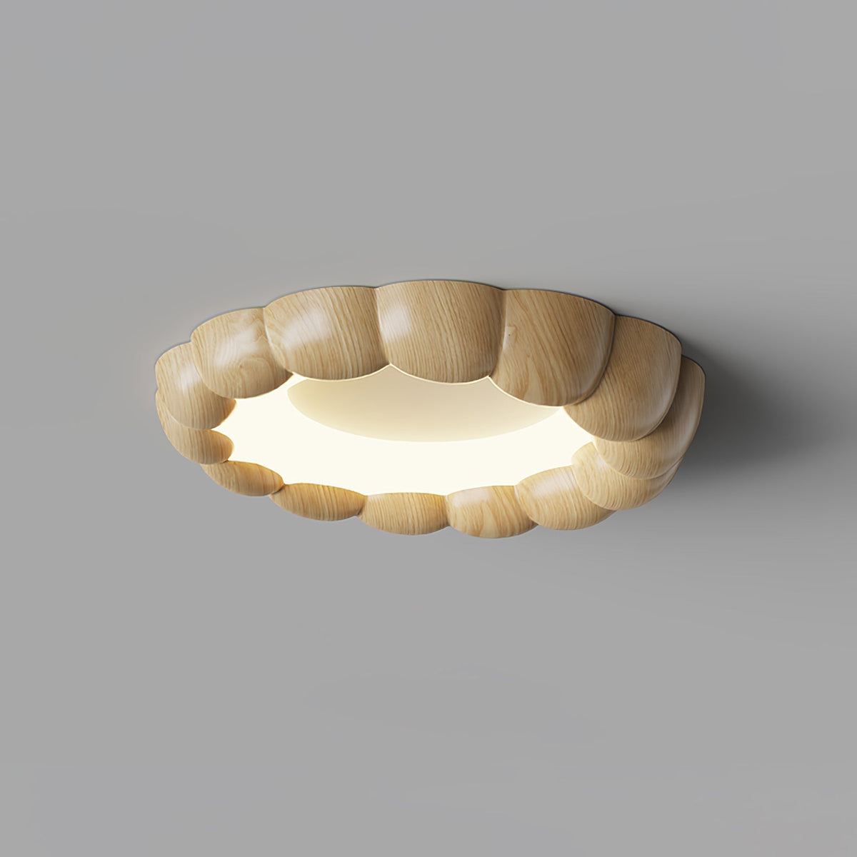 Candeeiro de teto de elegância tradicional com ondulações Eraeiel