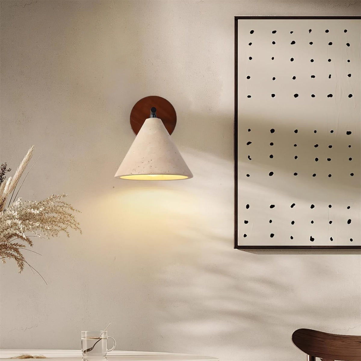 Tavero modern konformad vägglampa
