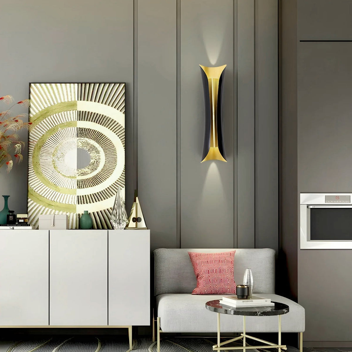 Candeeiro de parede Humphrey Elegance Flame Art