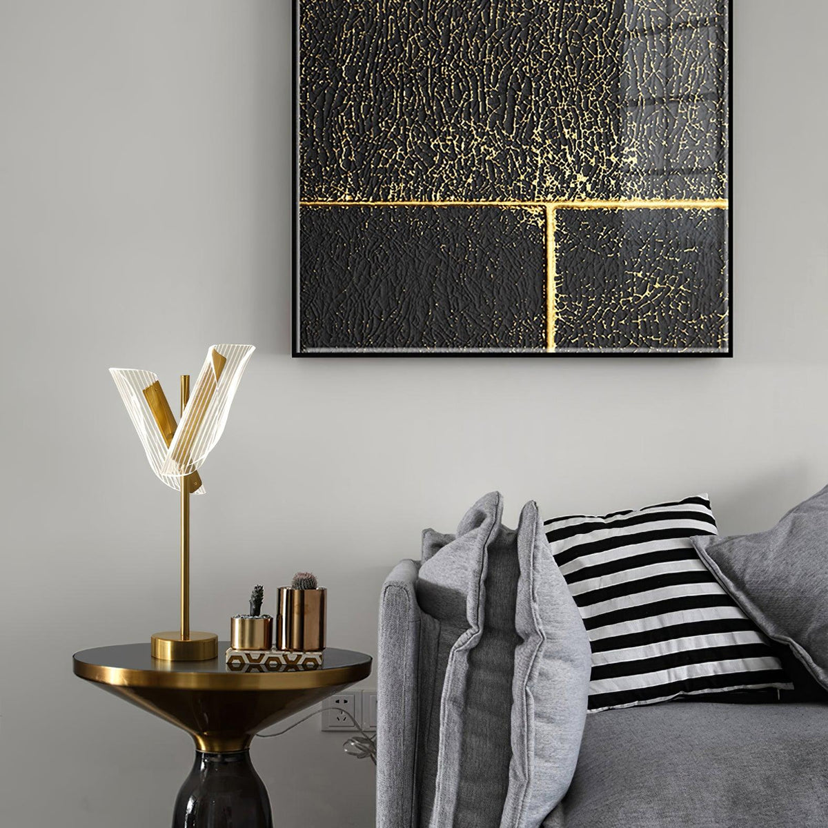 Remi moderne bordlampe