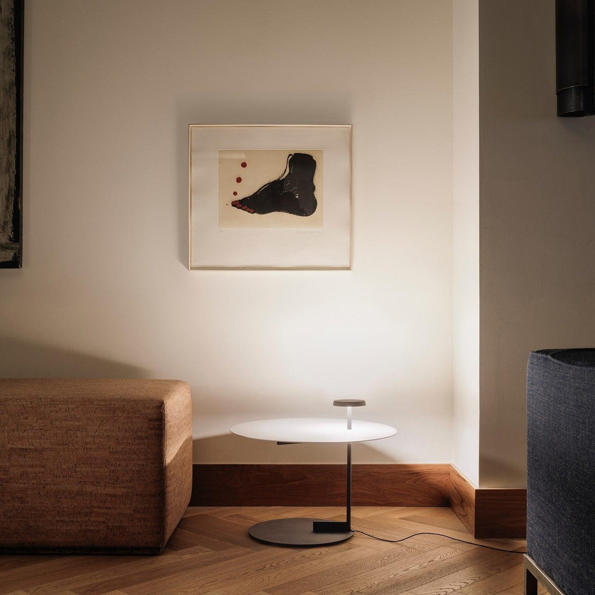 Orvinil skandinavisk golvlampa