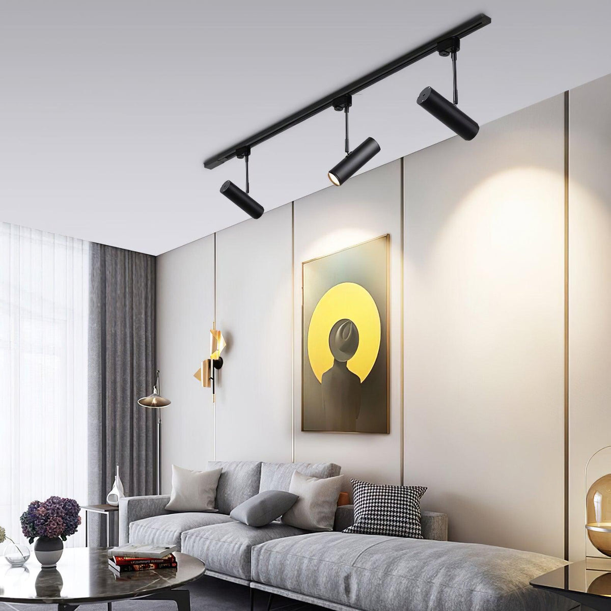 Sond modern minimalistisk taklampa
